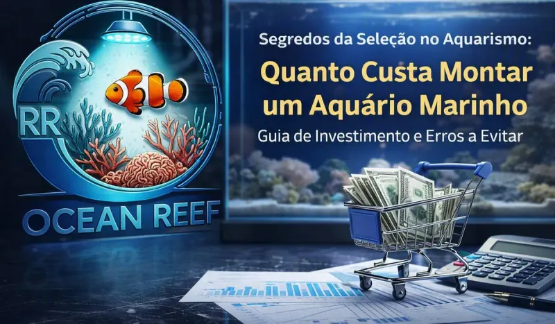 O Erro Caro que Faz Iniciantes Perderem Dinheiro no Aquário Marinho RR Ocean Reef